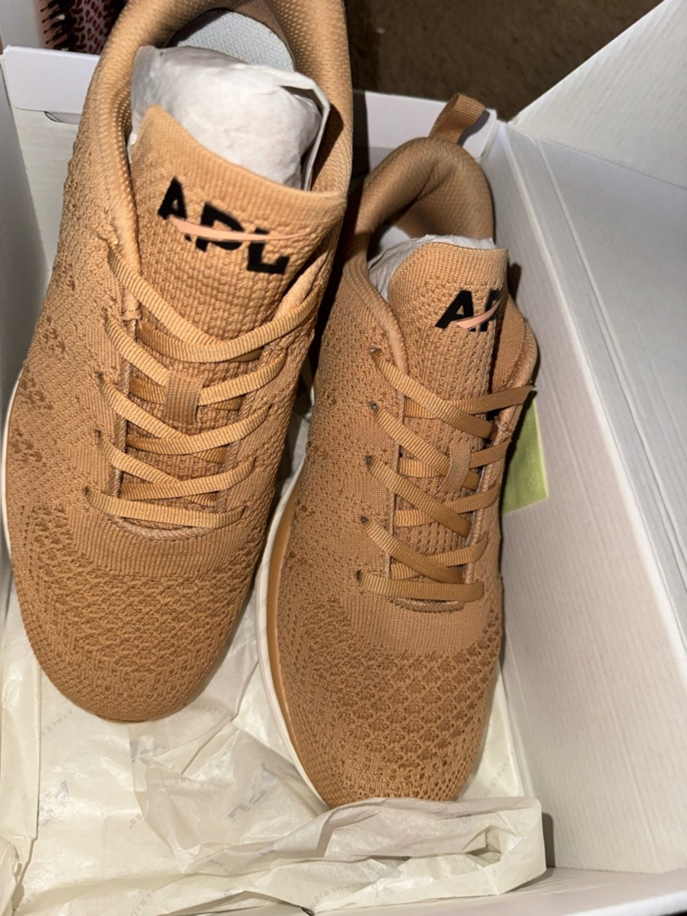 APL Men’s Tan Knit Sneaker